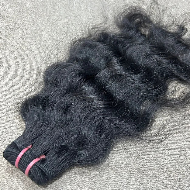 Deep Wavy human hair extensions