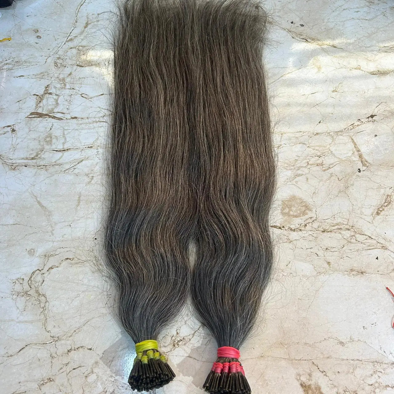 pre-bonded I tip human hair extensions - Image #5