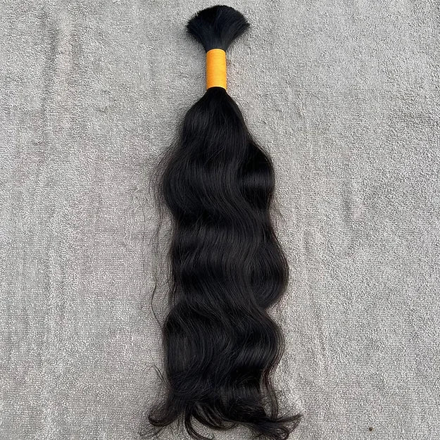 Deep Wave Bulk Human Hair for Braiding