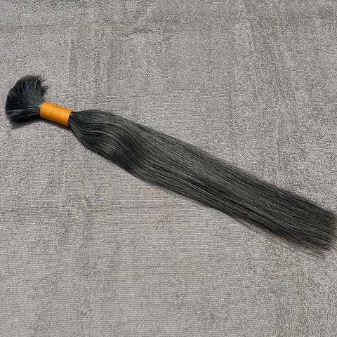 Curly Bulk Human Hair for Braiding No Weft 100g