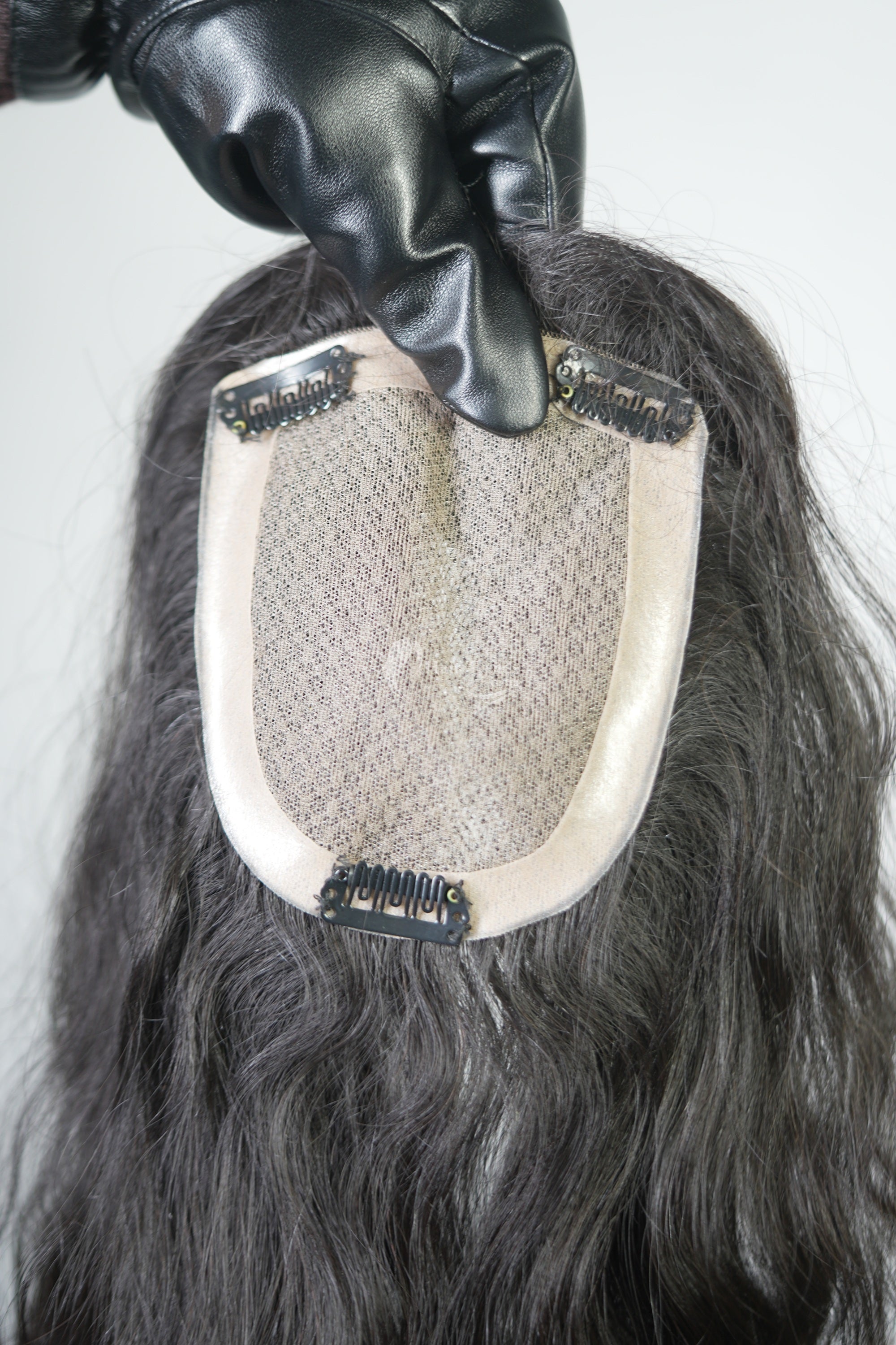 4 X 4 Premium Lace Hair Topper - 12 Inch, WAVY