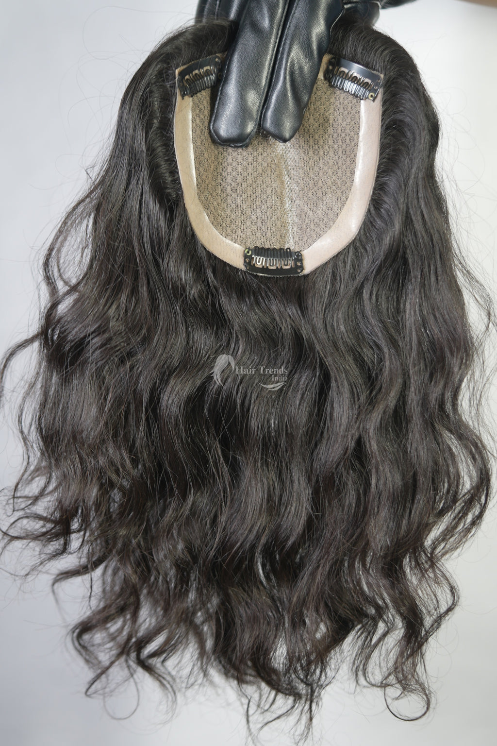 4 X 4 Premium Lace Hair Topper - 12 Inch, WAVY