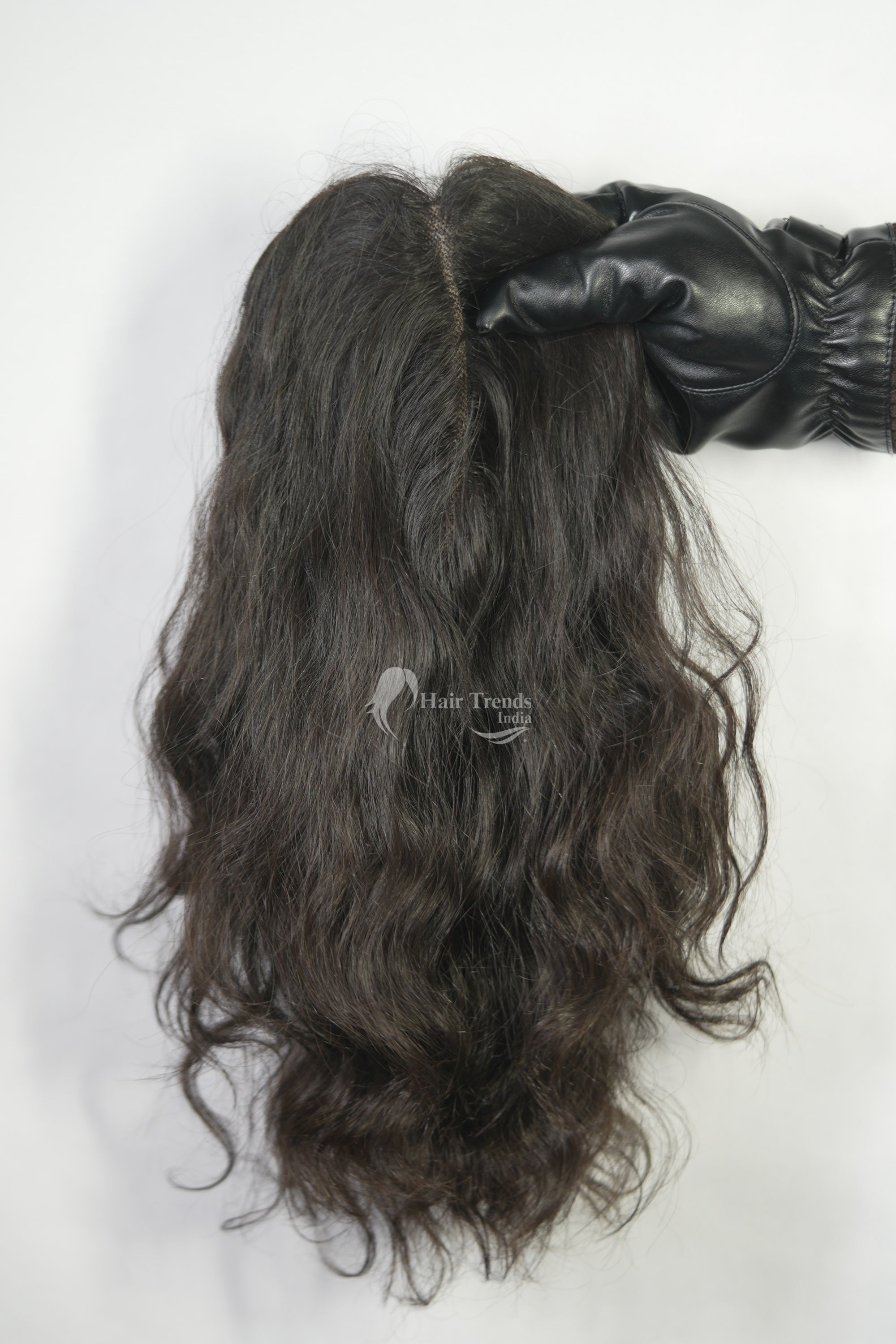 4 X 4 Premium Lace Hair Topper - 12 Inch, WAVY