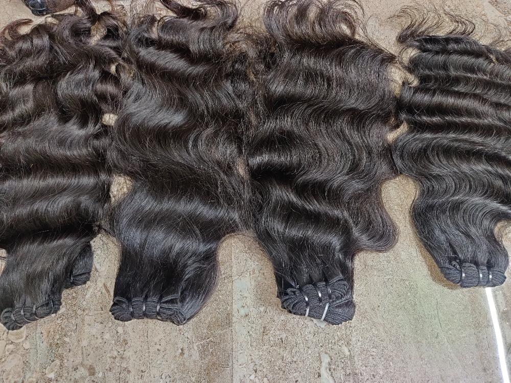 Natural Curly Hair Weft bundle