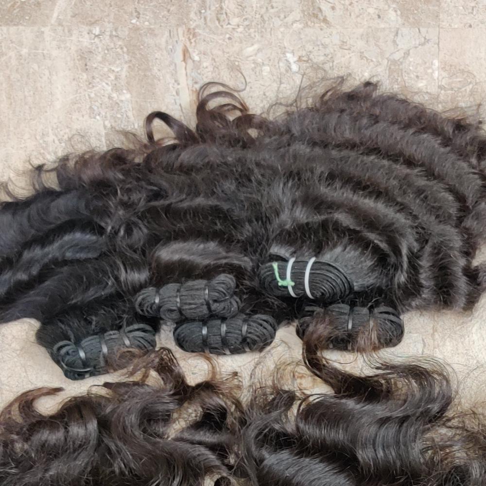 Natural Curly Hair Weft bundle