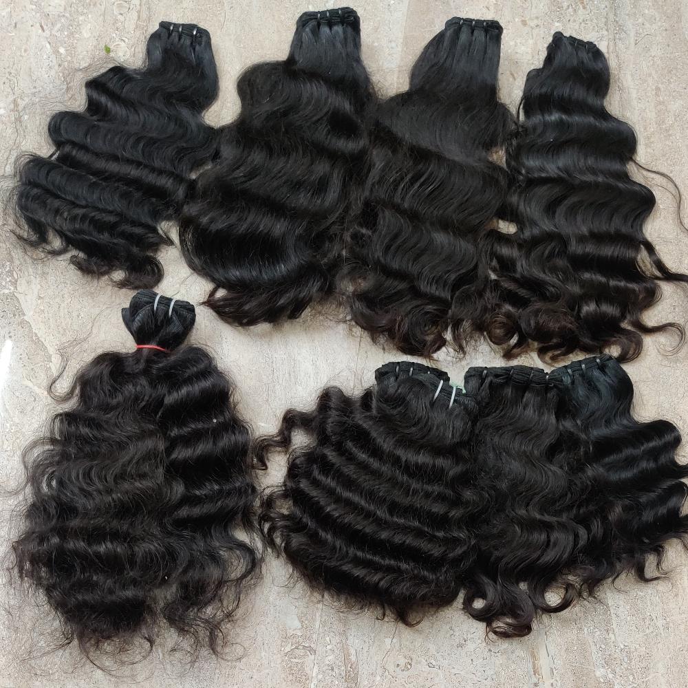 Natural Curly Hair Weft bundle