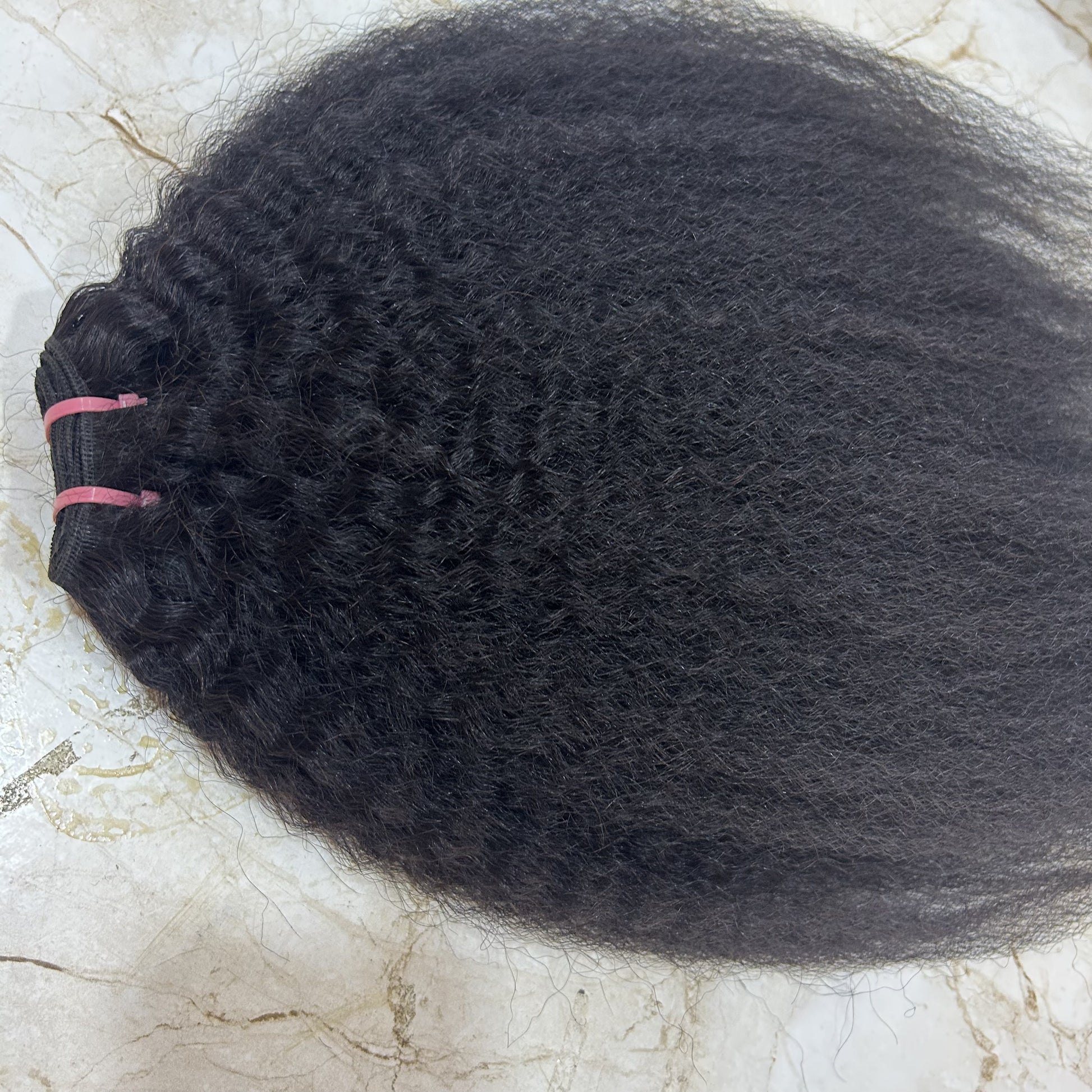 kinky straight human hair extensions
