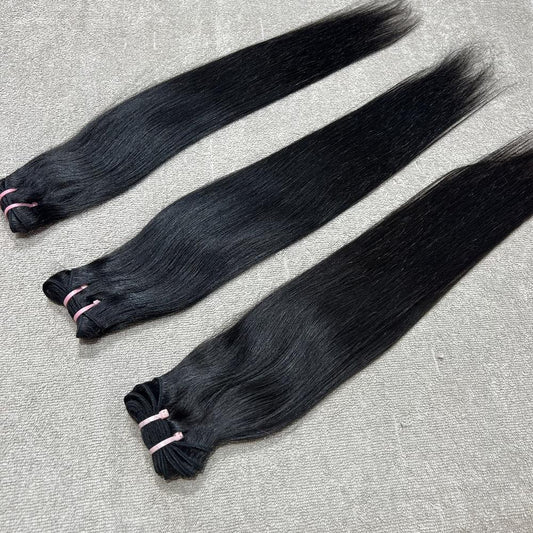 Virgin Straight Weft Hair Bundle deals