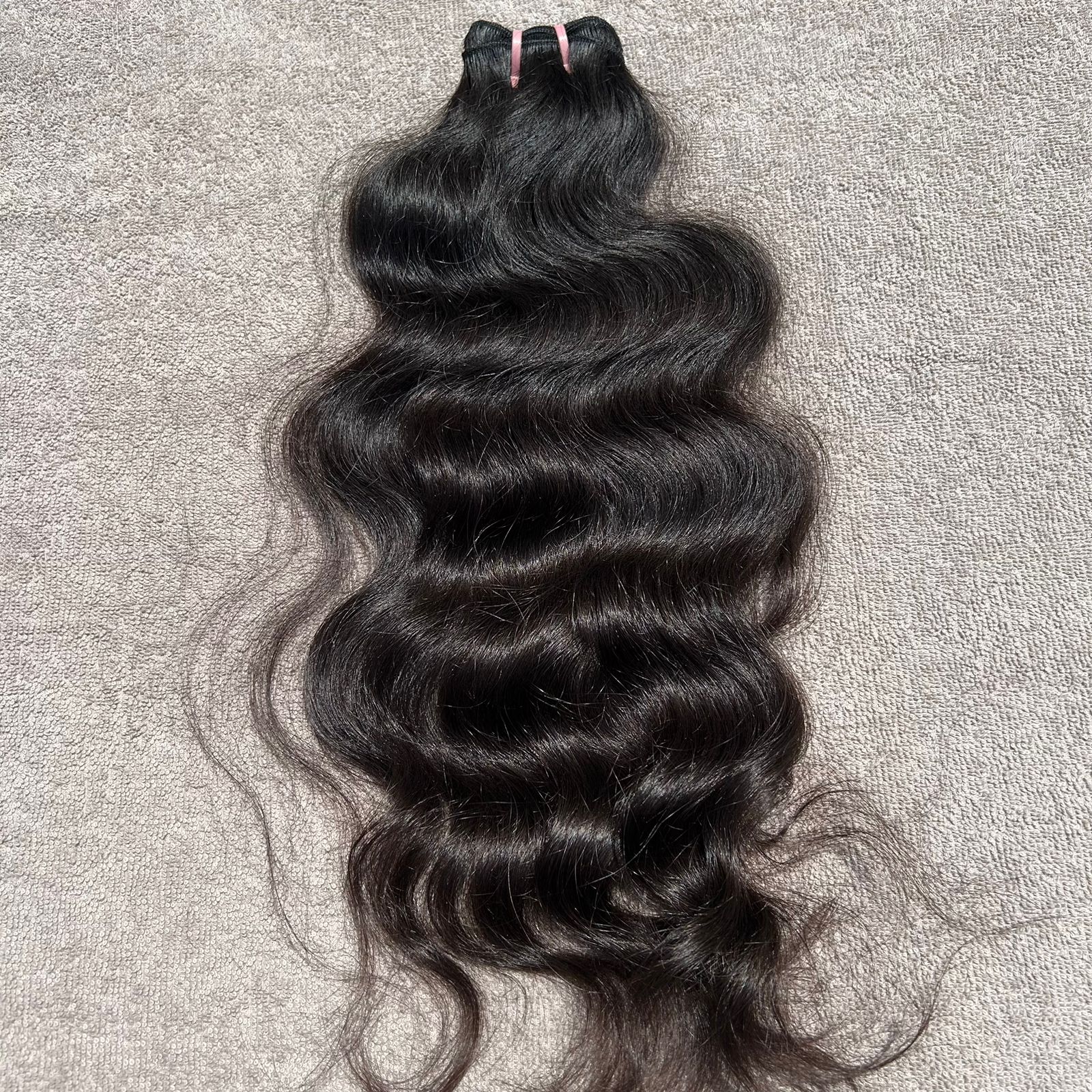 Deep Wavy Raw Hair Weft Bundles