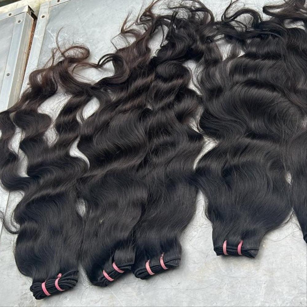 Deep Wavy human hair extensions