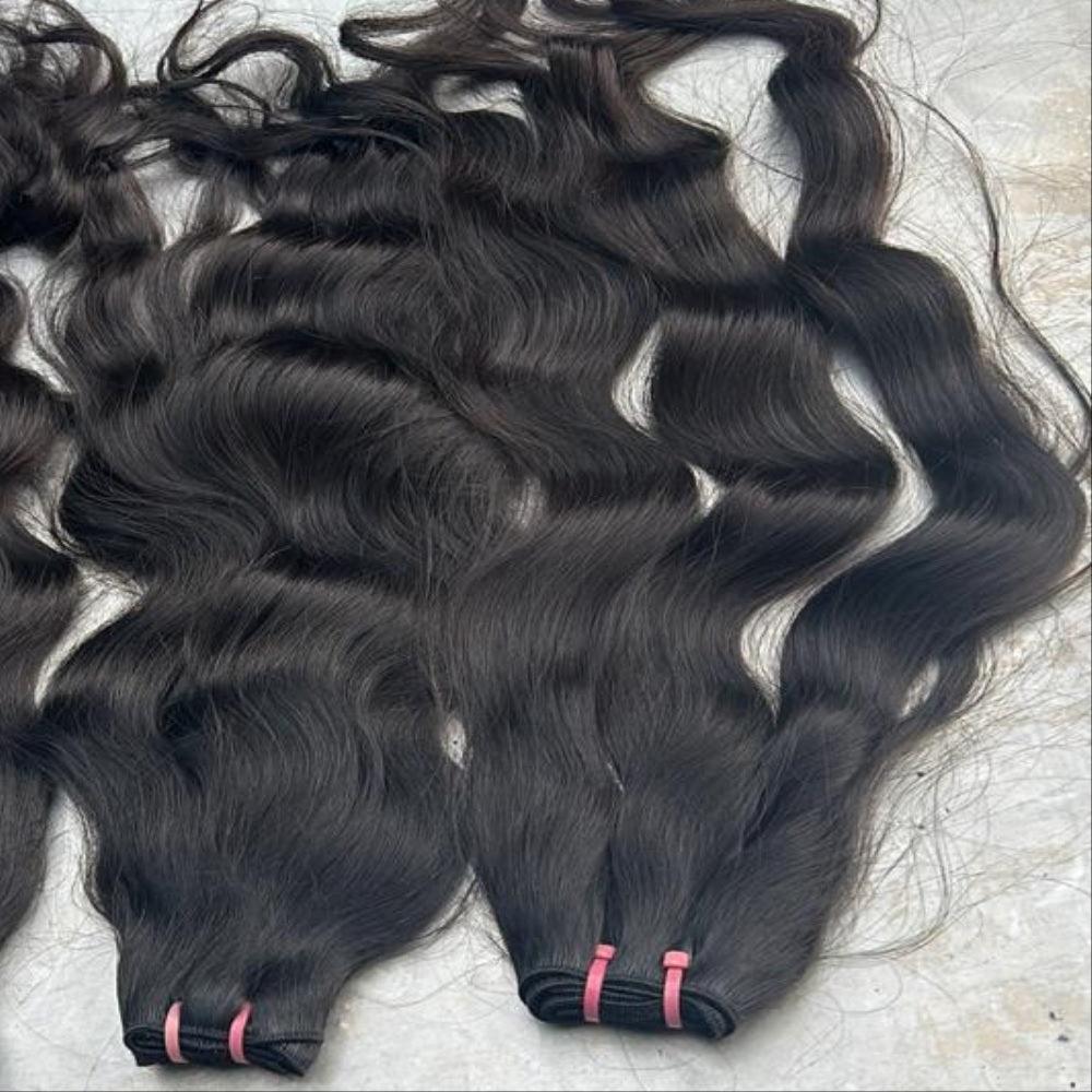 Deep Wavy human hair extensions