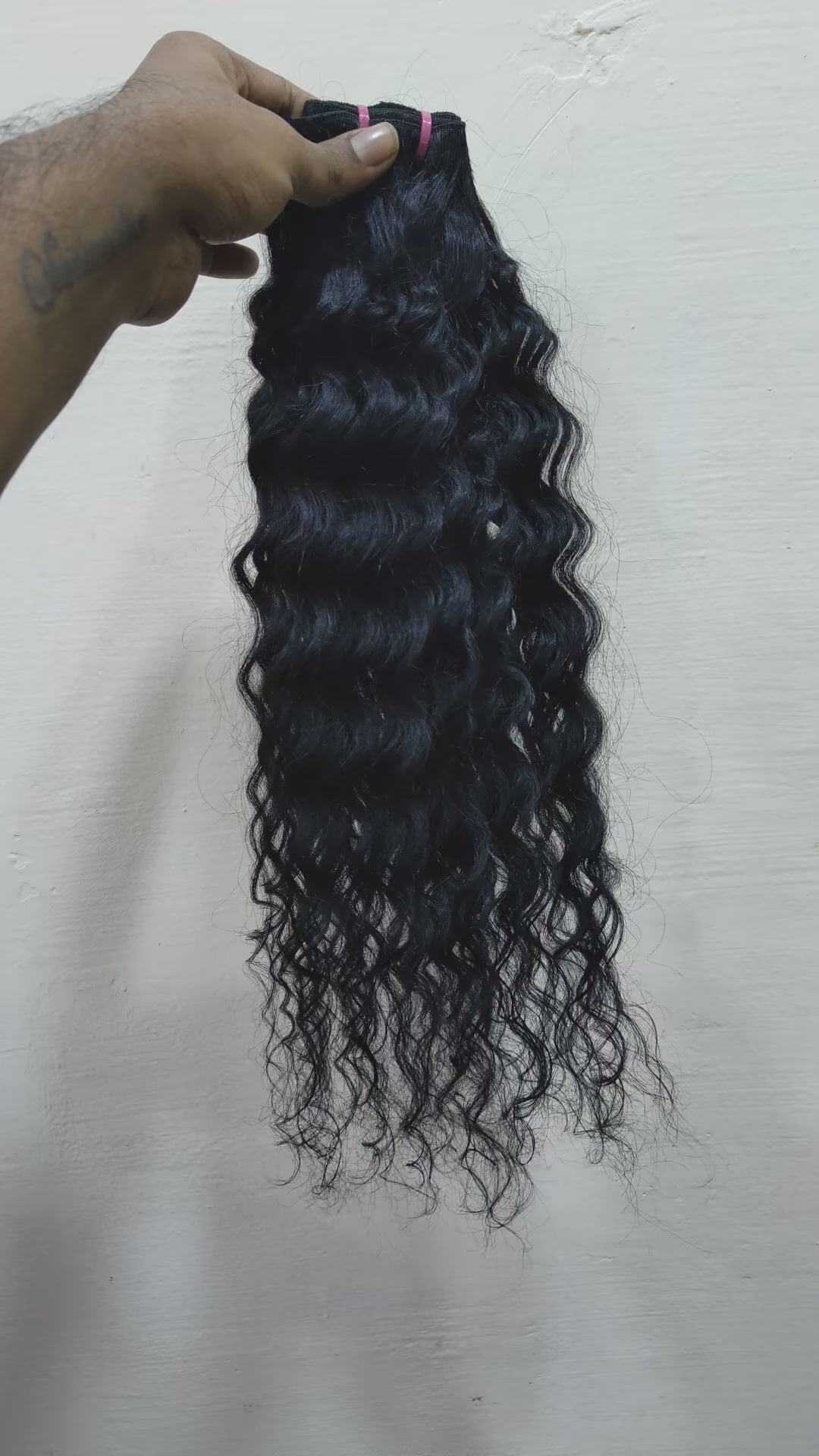 tight deep curly human hair weave bundle