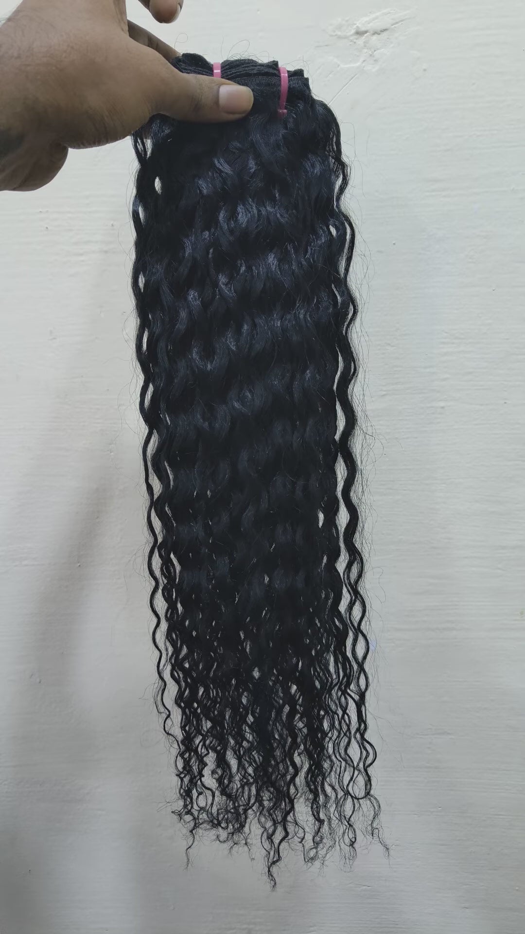 Machine Weft Raw Hair Kinky Curly Human Hair Bundles